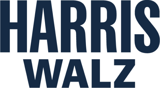 Harris Walz logo