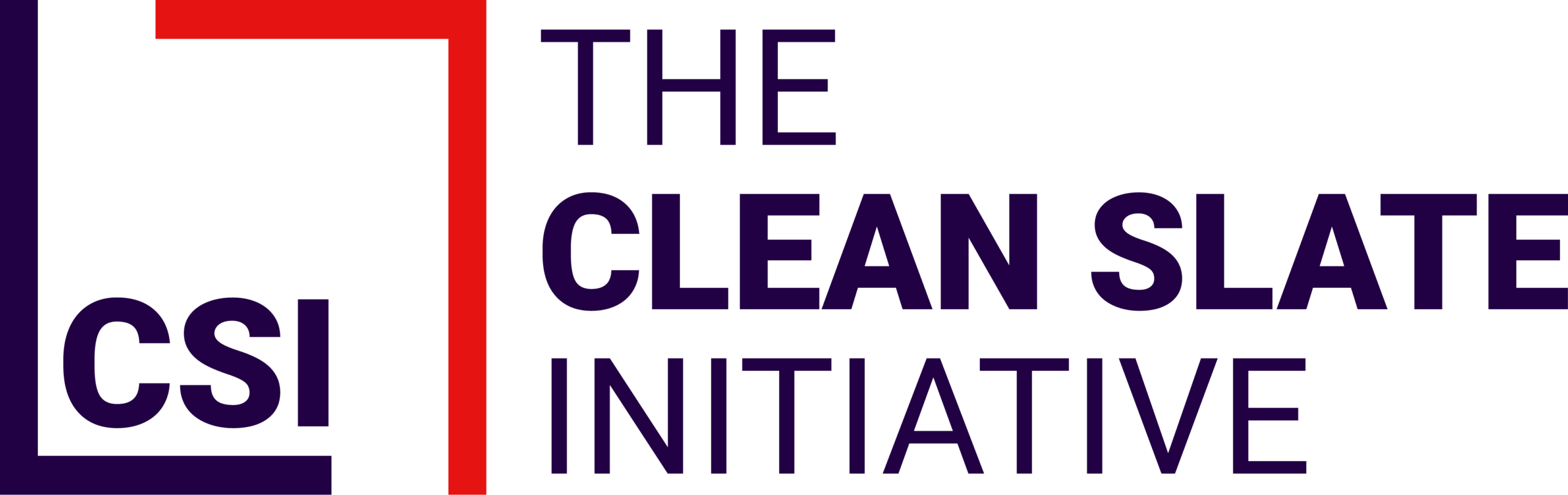 The Clean Slate Initiative Color Logo